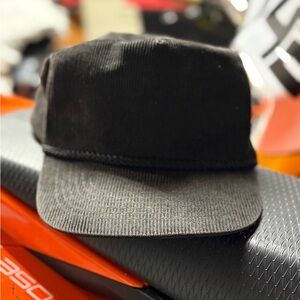 Black Corduroy Cap